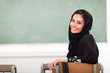 Muslim college girl