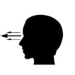 Vector eyesight symbol