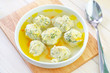 soup with meat balls