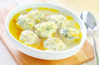 soup with meat balls