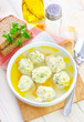 soup with meat balls