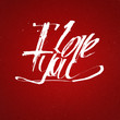 I love you