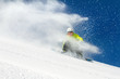 snowboarder in action