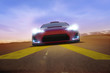 Super Sportscar on track