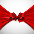 background with red bow