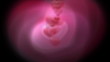 background made of red hearts