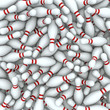 Bowling pins background
