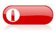 ammunition red web glossy icon