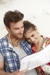 Happy Couple Planning A New Home
