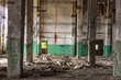 Interior of old paper mill in Kalety - Poland, Silesia province.
