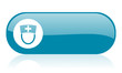 nurse blue web glossy icon