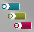 Vector Progress Background / Product Choice or Version