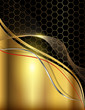 Business abstract background elegant gold.