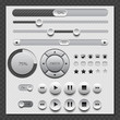 Web White User Interface Set