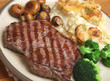 Sirloin Steak Dinner with Dauphinois Potatoes