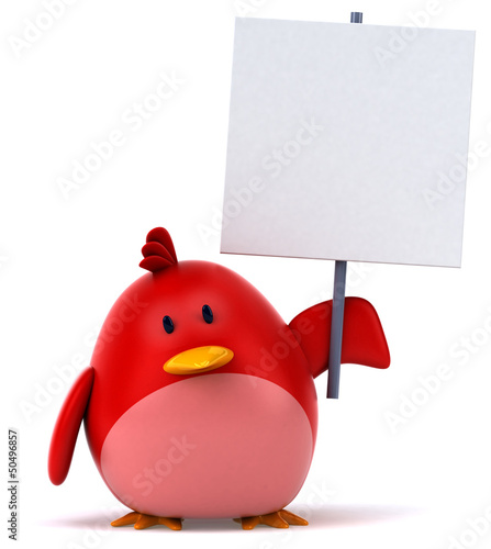 Illustration: Red bird Red bird