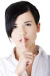 Gesturing for quiet