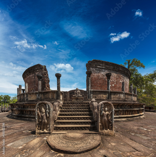 Photo: Ancient Vatadage (Buddhist stupa) Ancient Vatadage (Buddhist stupa)