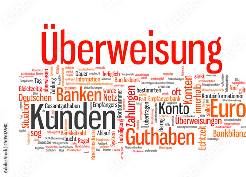 Vector: Überweisung Überweisung