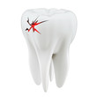 3D toothache concept