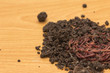 red worms in compost - bait for fishing