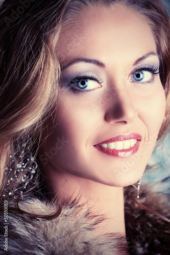 Photo: smiling lady smiling lady