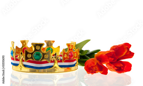 Photo: Dutch golden crown for the king Dutch golden crown for the king