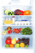Refrigerator full of food