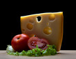 cheese with tomatoes