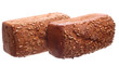 bread on a white background
