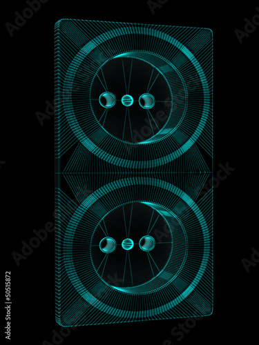 Illustration: electric supply electric supply
