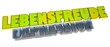 3D Goldzeichen - Lebensfreude - Depression