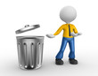 Trash can
