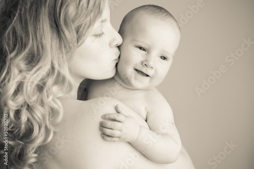 Photo: Mother and baby Mother and baby