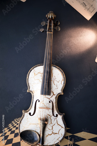 Photo: An old violin An old violin