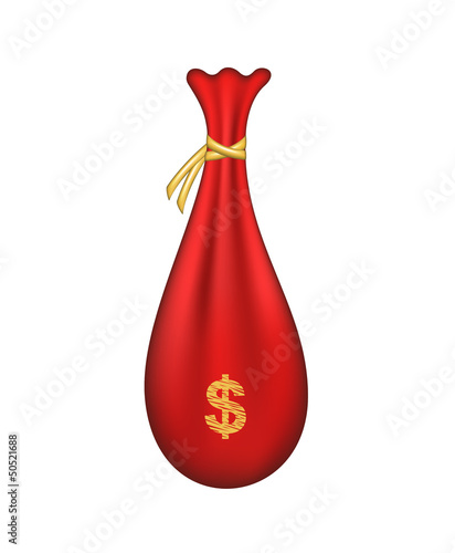 Illustration: Money bag, money packet Money bag, money packet