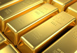 stock of gold, 3d render