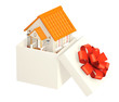 Ilustración: House - gift House - gift
