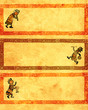 Photo: Set of banners with African traditional patterns Set of banners with African traditional patterns