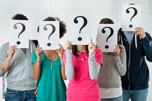 Photo: Student uncertainty Student uncertainty