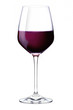 A glass of red wine