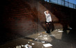 Pretty young female in urban scene and fashion