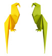 origami parrot