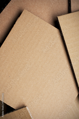 Photo: Corrugated Cardboard Sheet Background Corrugated Cardboard Sheet Background