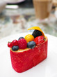 Fruit Compote Pudding