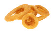 Onion Rings Group on White