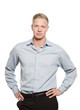 Portrait of attractive business person.