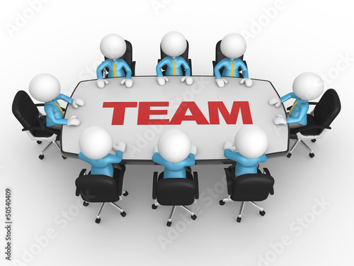 Illustration: Conference table Conference table