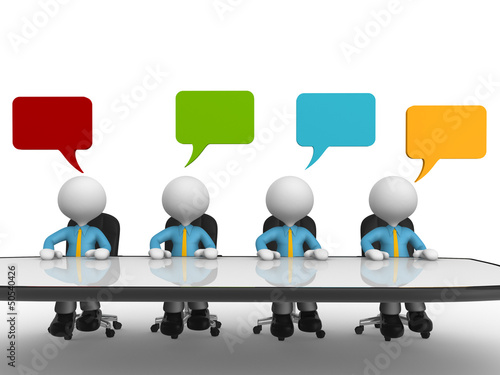 Illustration: Conference table Conference table