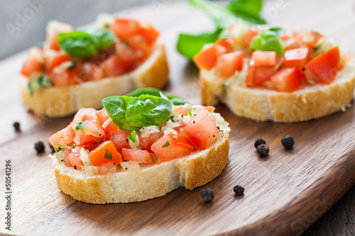 Photo: frische Bruschetta frische Bruschetta